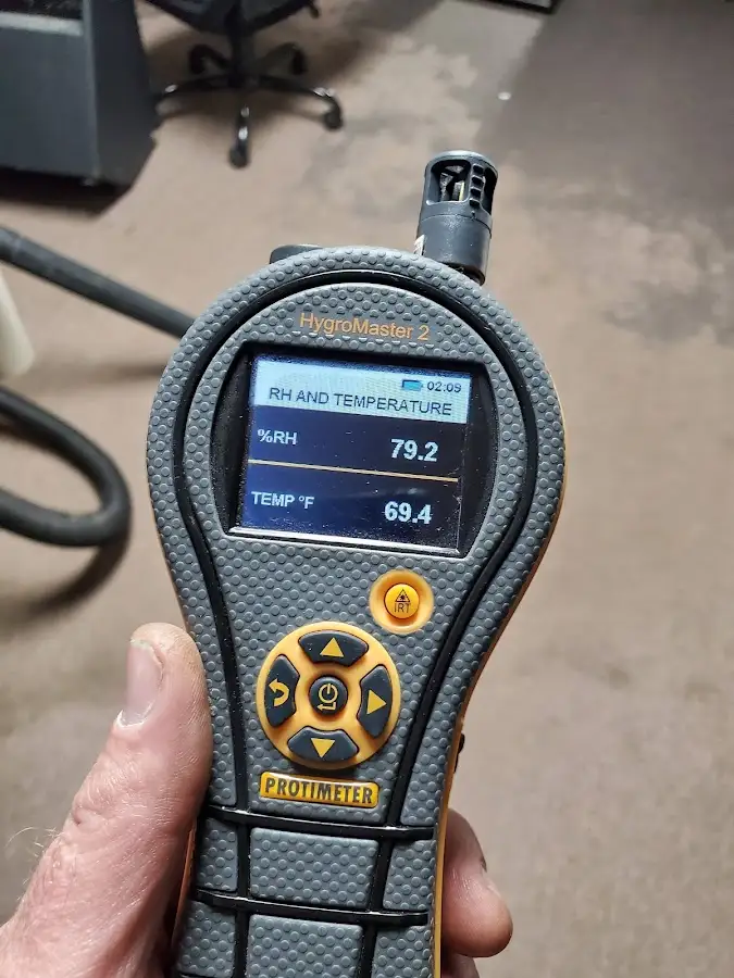 Moisture meter humidity assessment for Mold Remediation & Removal in Palmetto Bay